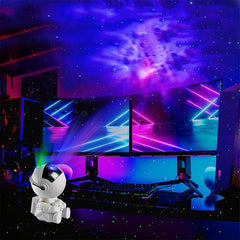 Galaxy Star Projector LED Starry Sky Astronaut Lamp