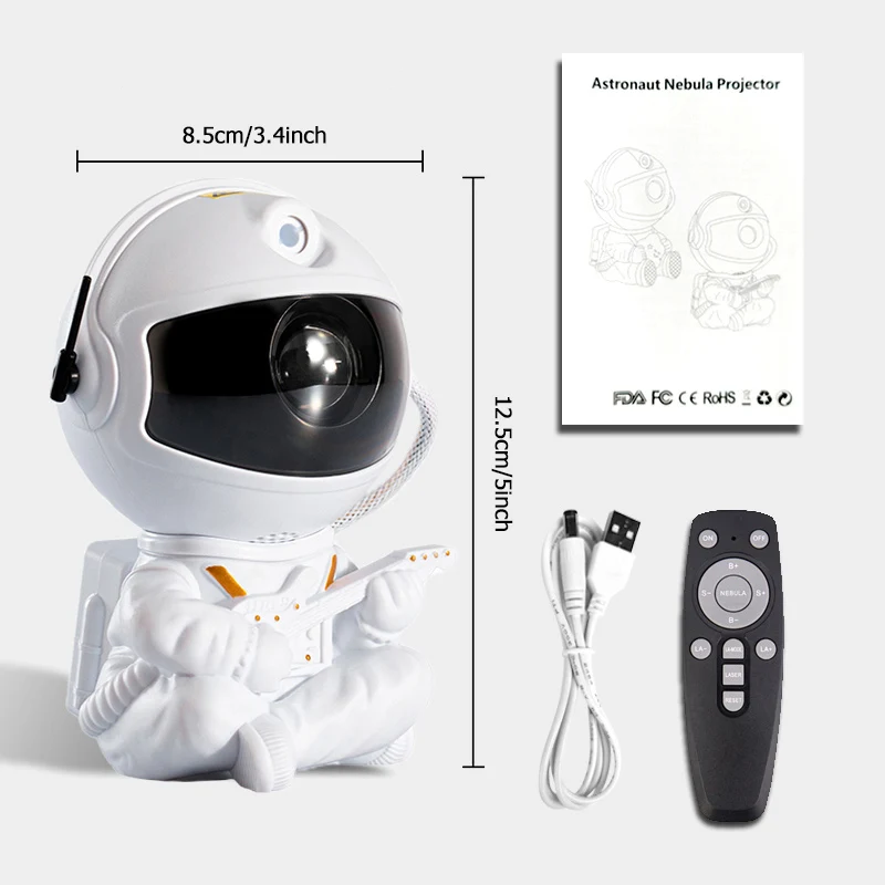Galaxy Star Projector LED Starry Sky Astronaut Lamp