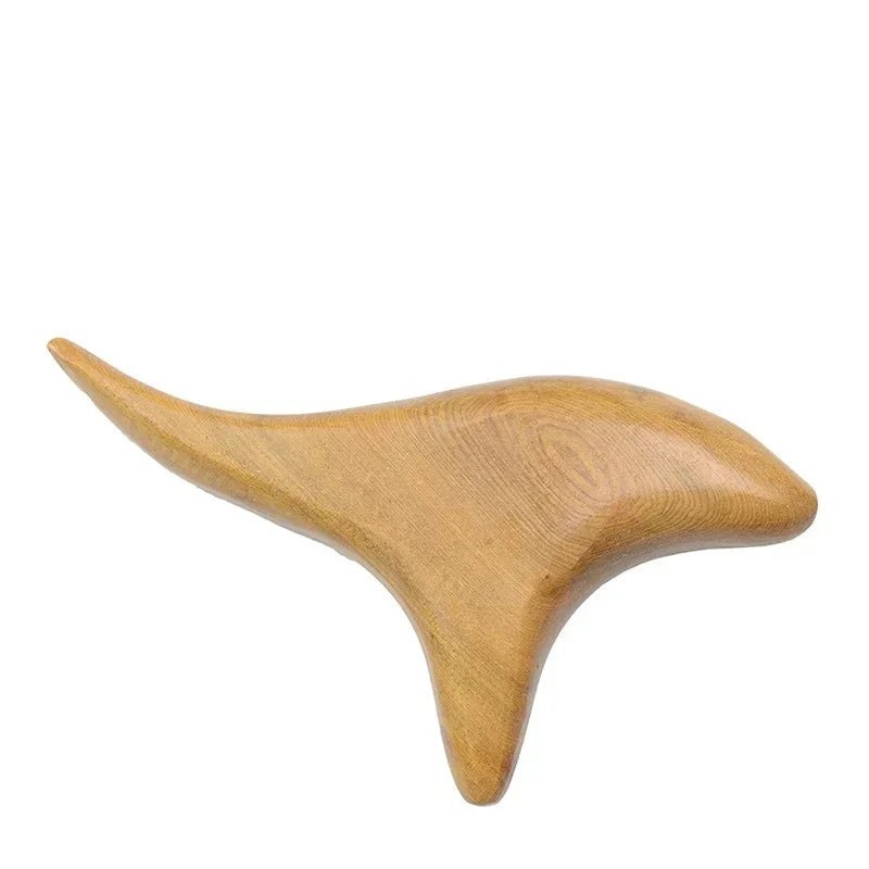 Wood Trigger Point Massage Gua Sha Tools,Professional Lymphatic Drainage Tools,Wood Therapy Massage Tools for Back Leg Hand Face - Chic Cart
