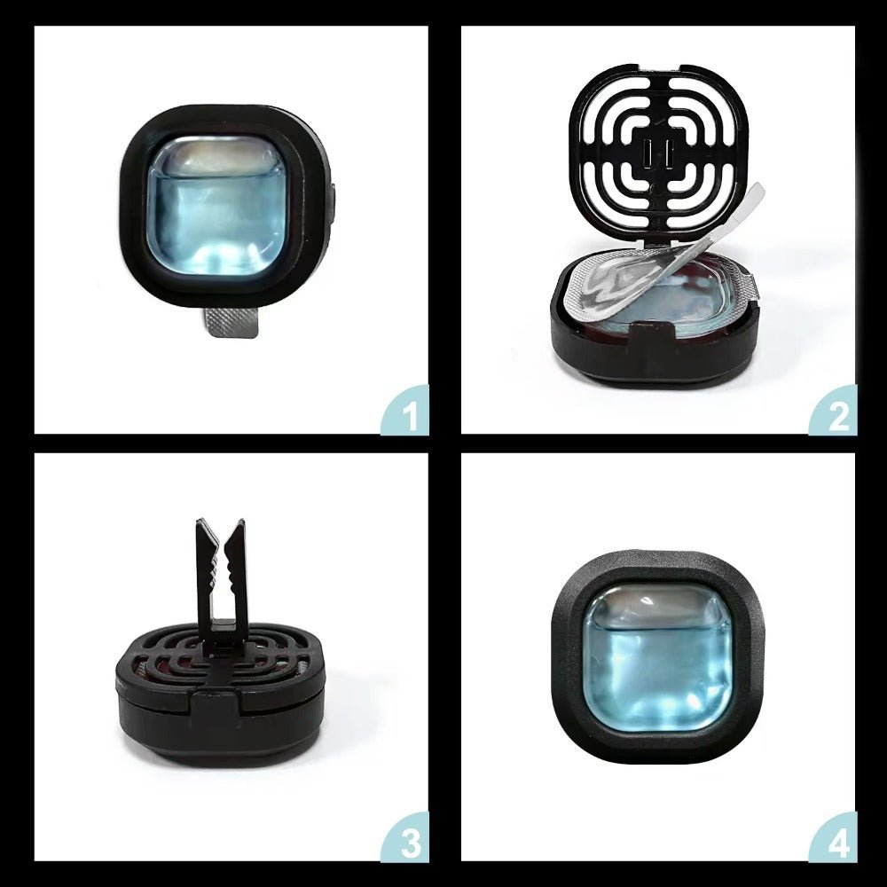 Long - lasting Car Perfume - Freshens The Air, Relieves Driving Fatigue. Miniature Bottles With Multiple Fragrances To Choose From. A Great Companion For Car Interiors - Chic Cart