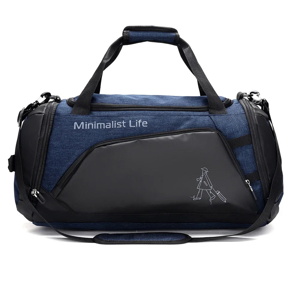 Waterproof Nylon Gym Bag for Sports & Travel - Chic Cart