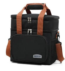 European And American Fashion Can Cross Body Thickened Lunch Insulation Bag With Large Capacity Business Lunch Bag - Chic Cart