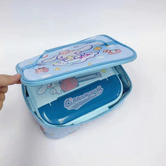 2024 Autumn/Winter New Student Super Insulated Large Capacity Lunch Box Bag Cute Anime Cartoon Surrounding Exquisite Bento Bag - Chic Cart