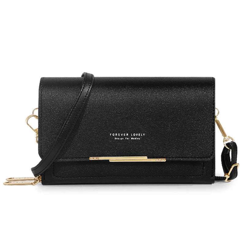 Women's Wallet Korean Handbag Multi Card Large Capacity Casual Shoulder Bag Mobile Phone Packet Fashion New Style - Chic Cart