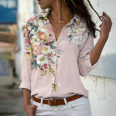Elegant Loose Shirt Women Casual Women Shirts Temperament Long Sleeve Women Shirts - Chic Cart