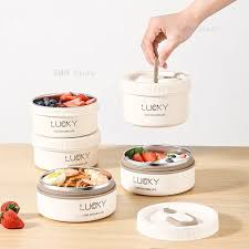 Thermal Lunch Box Portable Japanese Style Bento Box Lunchbox Leakproof Food Container Microwave oven Dinnerware for Students - Chic Cart 