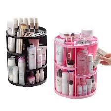 Rotate Cosmetics Storage Box Desktop Dresser Fancy Skincare Shelves Lipstick Perfume Storage Tray