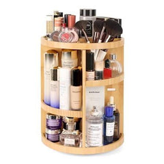 Rotate Cosmetics Storage Box Desktop Dresser Fancy Skincare Shelves Lipstick Perfume Storage Tray