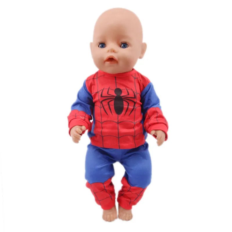 2 Pcs/Set=Shirts + Pants Doll Clothes Accessories For Born Baby 43cm Items & 18 Inch American Doll Girl's Toys & Our Generation - Chic Cart